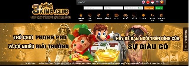 Trang web của Vb68 Games có giao diện đẹp và trang nhã - Vb68