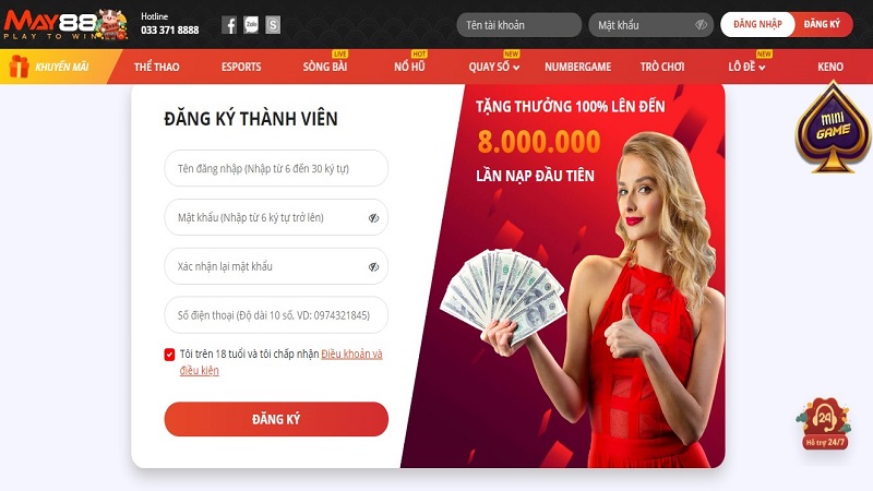 Điều khoản và điều kiện tín dụng miễn phí Bet98 - Bet98