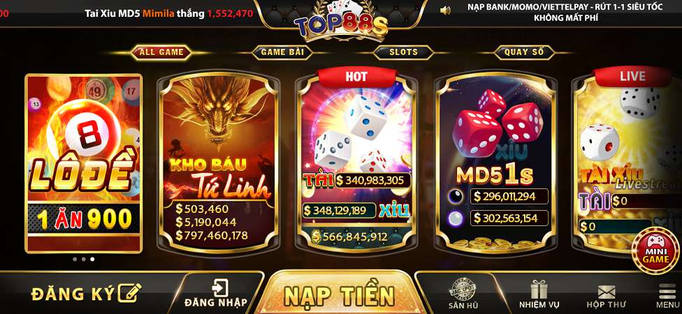 Sun52 (Số lượng lớn các hệ thống cá cược trên trang web) - Sun52